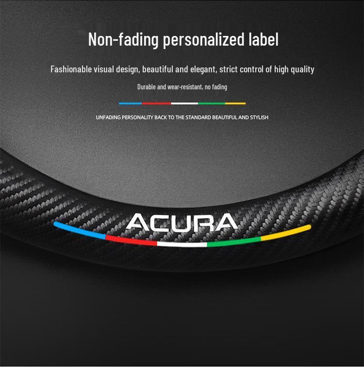 Acura CDX 2016-2021 Ultradünne Carbonfaser Wildleder Lenkradabdeckung