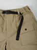 NENETS AUTHENTIC Fatigue Pocket Buckle Shorts Beige