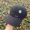 Korea Cute Bear Star Embroidery Baseball For Lady Women Girls Student Cotton Hat High Quality Big Head plain Gorras Sun Cap