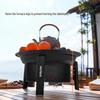 Hodtown Outdoor BBQ Grill and Fire Pit Tea Set