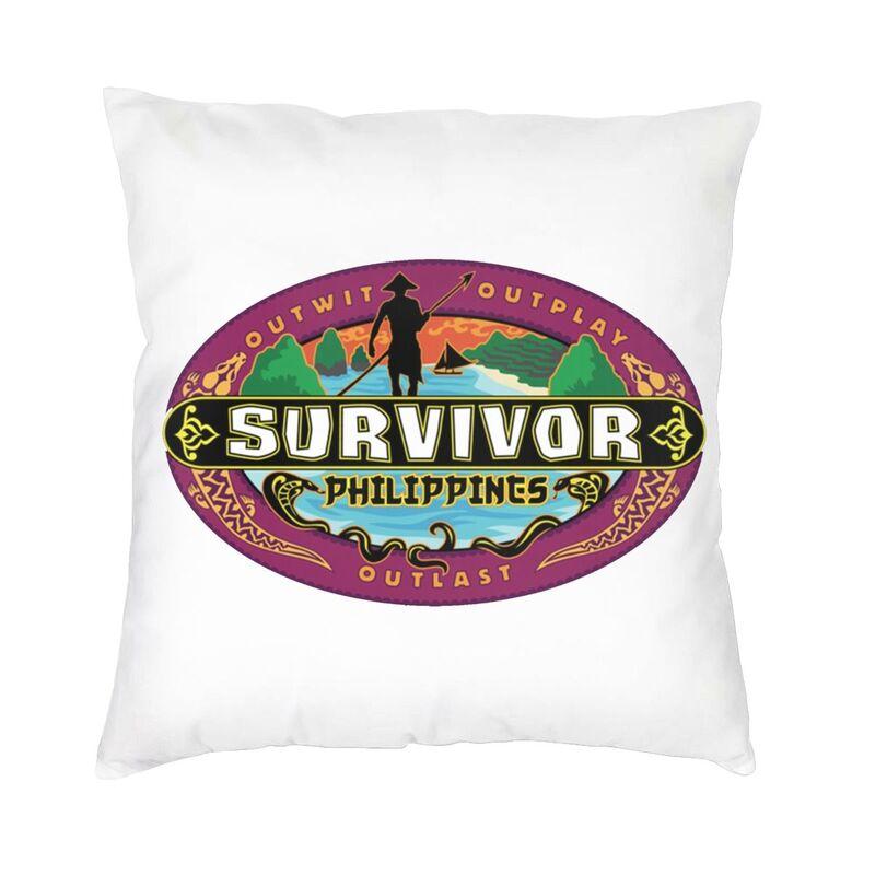 Reality Tv Survivor Nicaragua Cushion Covers Sofa Home Decor Square Throw Pillow Cover 40X40Cm