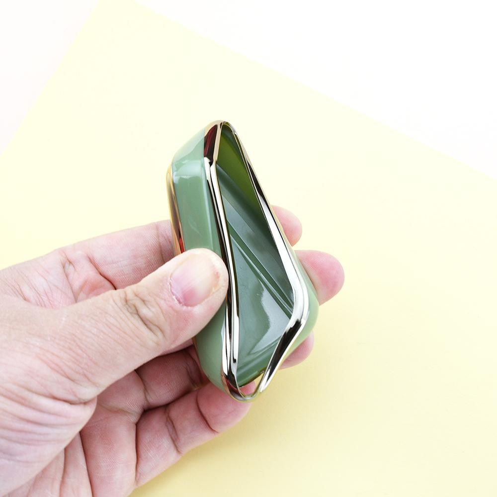 2 Tasten TPU Autoschlüsselhülle Vollständige Abdeckung Keyless Für Toyota Prius Camry Corolla CHR C-HR RAV4 Land Cruiser Prado Hülle Schlüsselanhänger Halter Zubehör