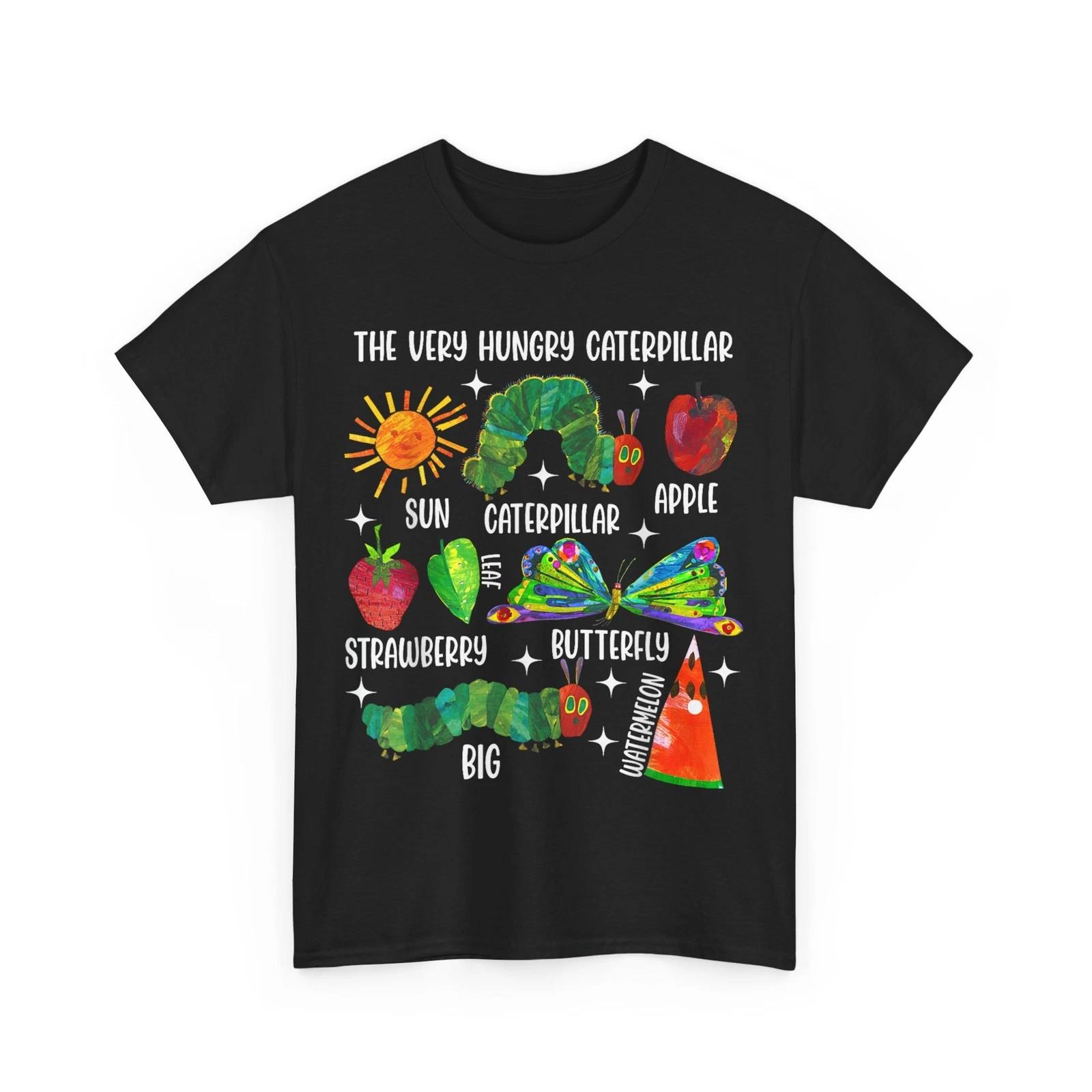 

Hungry Caterpillar T shirt, Back to School Teacher Cute T shirt XL
