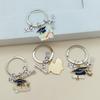 2025 Graduation Gown Cap KeyChain Accessories Ring Student Women Jewelry Personalized Accessories Fashion Pendant Gifts Forever