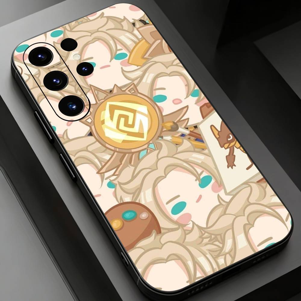 

Cute Chibi G-Genshin Impact Character Phone Case for Samsung Galaxy S20,23 Ultra S24,22 Plus S25,26,21FE TPU Cover Samsung S23ULTRA5G
