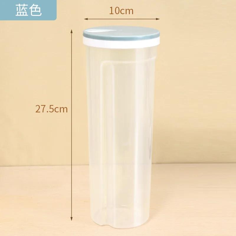 Noodle Jar Sealed Household Food Jar Grain Storage Box Transparent Moistureproof Storage Jar Kitchen Pasta Rice BeanFood Storage