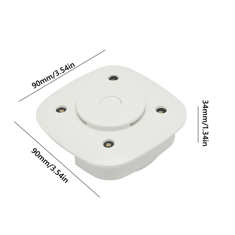 White UV Toilet Disinfection Lamp Plastic Ultraviolet Lamp Intelligent Toilet Sterilizer  Travel