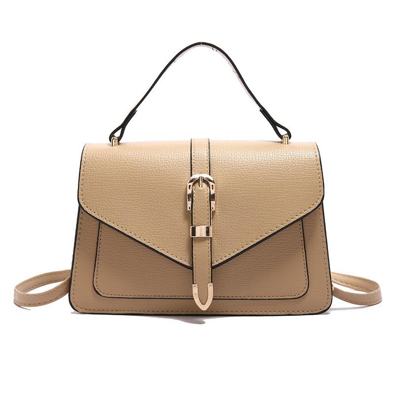 Women Minimalist Casual Small Square Crossbody Shoulder Bag For Daily Commuting