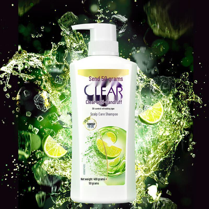 Clear Scalp & Hair Anti-Dandruff Oil Control Refreshing Shampoo