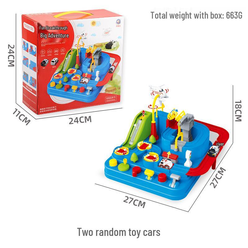 

Двухслойное приключение на космической орбите: Детский развивающий трек-набор