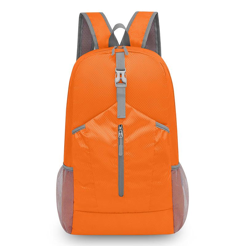 Schoolbag Outdoor Hiking Mountaineering Backpack Unisex Multifunctional Foldable Storage Bag Lightweight Daily Travel Backpack