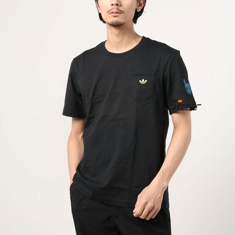 Ha4690 Adidas Оригинальная повседневная футболка с коротким рукавом и