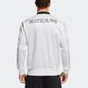 Adidas Deutschland Team Sportlich Lässige Windjacke Herren Jacke Weiß CF1735