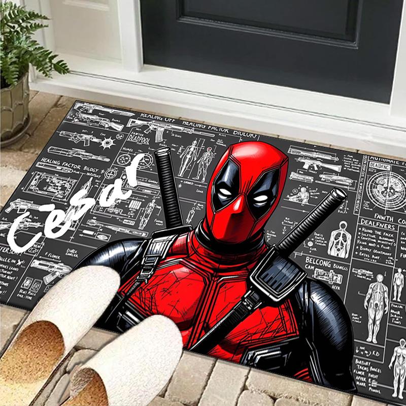Dead-pool Area Rug Suitable for Indoor And Outdoor,Carpets for Playroom, Homes, Offices, Living Rooms,Home Decor,Christmas Fan Gift