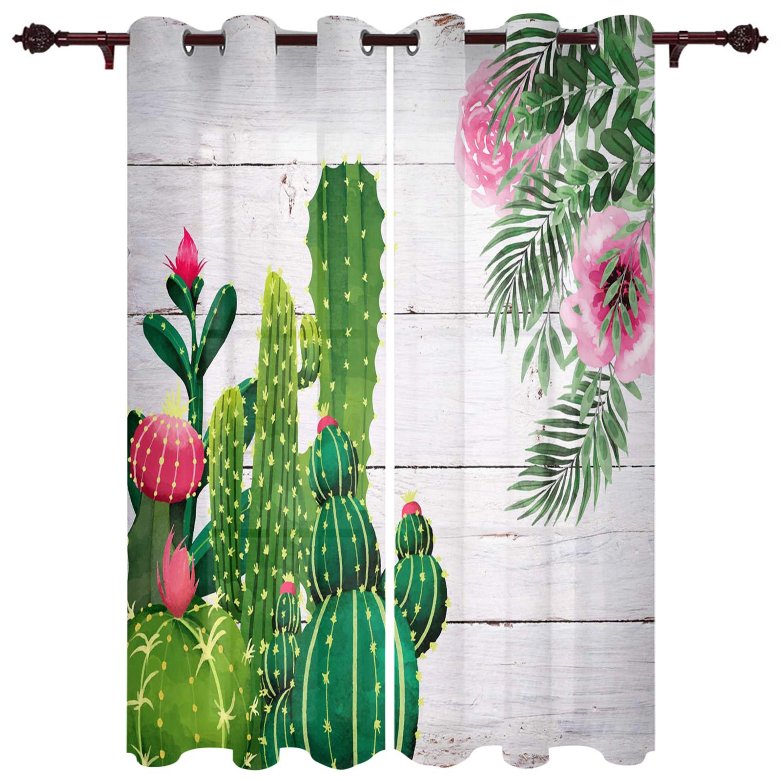 Завод кактус горшок украшения дома шторы товары для дома гостиная спальня занавеска 135W — фото 16