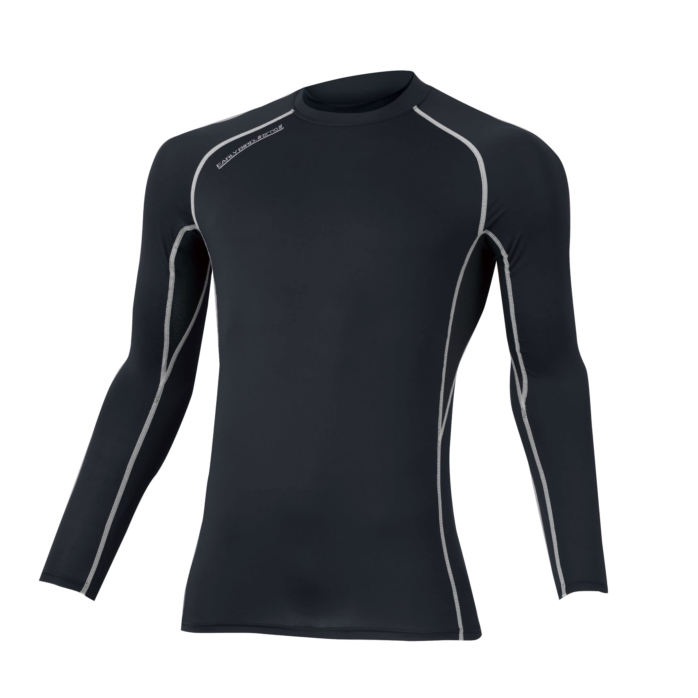 

Дезодорирующая компрессионная майка для мужчин 3L [Большая кость], Черная, чёрный