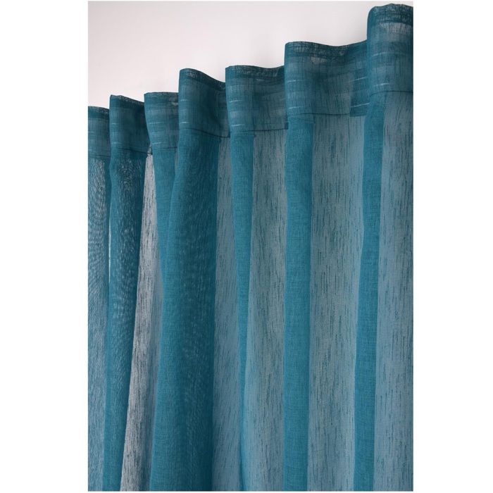 Voilage galon fronceur 140 x 260 cm Derbie canard