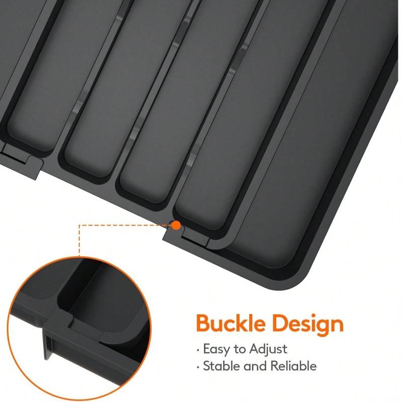 Drawer Organizer, Expandable Utensil Tray For Kitchen, Flatware And Cutlery Holder