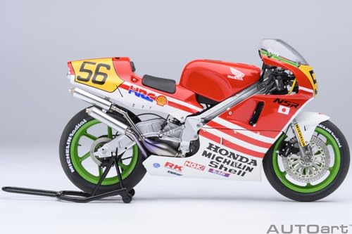 AUTOart 1/12 Honda NSR500 WGP500#56 "Baribari Densetsu" "Koma Gun" Helm inklusive Fertigprodukt 12566