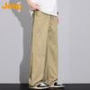 JEEP Men's Pure Cotton Relaxed Fit Straight-Leg Cargo Pants