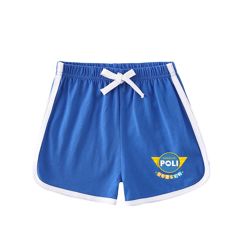 Kids' Summer Color Block Set: Short Sleeve T-shirt & Shorts for Boys and Girls