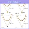 Collier Pendant Goutte d'Eau en Acier Inoxydable Sans IP avec Pierres de Zirconium Pour Femmes Style Décontracté
