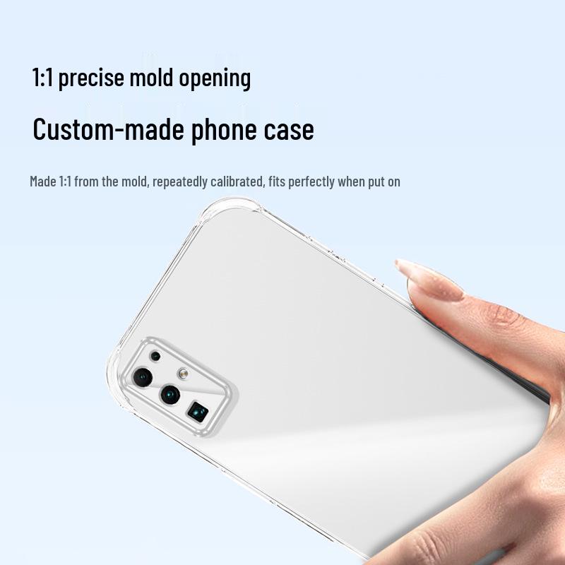 Compatible Honor 30 Transparent Phone Case 30S/30Pro/30 Youth Edition Airbag Corner Drop-Proof TPU Premium Feel