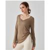 Loose Casual Yoga Long Sleeve Hip Covering Women's Top