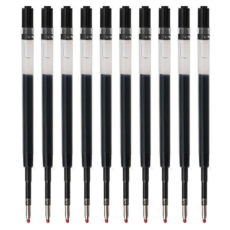 5/50 PZ Ricariche Penna a Sfera Per Penne Parker Punta Media L:10cm In Penne Nere Ricariche Materiale Scolastico Ufficio Cancelleria