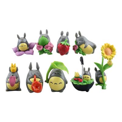 12PCS Witch Totoro Handmade Micro Landscape Faceless Male Handmade Anime Blind Box Desktop Decorations Kid Gifts Collecctibles