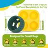 Dog Interactive Boredom Treat Molds Silicone Healthy Treats for Puppy Enrichment Chew Toy