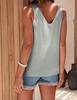 Women's Satin V-Neck Sleeveless Casual Camisole