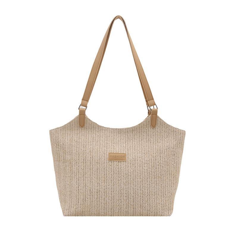 2025 New Autumn Casual Texture Simple Fashion Trend Niche Design Large Capacity Women's Shoulder Tote Bag