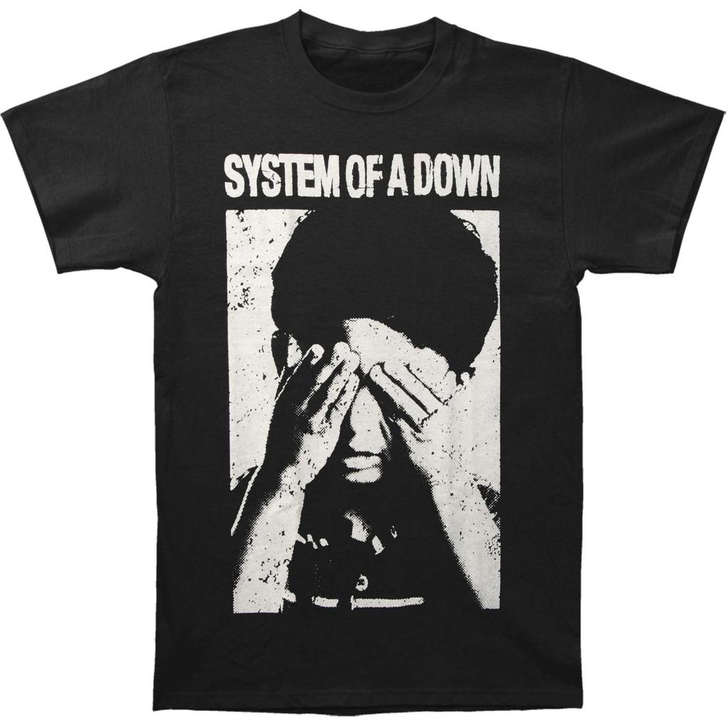 Men's System Of A Down See No Evil T-shirt Small Black