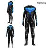 Titans 2 Nightwing Halloween Bodysuit Set For Adults And Kids