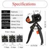 1SET Grafting Shears Scissor Fruit Tree Vaccination Multi-function Bud Cutter Gardening Tools