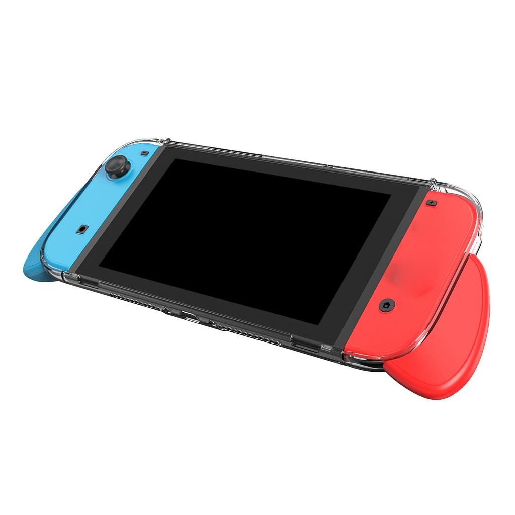 Game Console Housing Clear Protector Cover with Handle Grips for NS2 Skin Sleeve Protective Case Scratchproof Shell