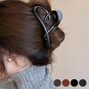 Cute Heart Matte Glossy Hair Clip