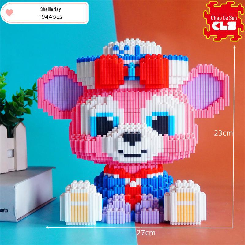 CLS Chao Le Sen Dinosaur Building Blocks: Educational Puzzle Toys for Kids