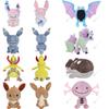 Pokemon Plush Fit Series Olbat Infernape Hoppip Chansey Gastly Porygon Furret Galarian Ponyta Soft Stuffed Collection Toys