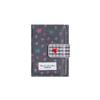 Floral Print Wallet Korean-Style Pu Card Holder Compact Card Holder Simple Stylish Women'S Trifold Wallet For Short Trips Daily