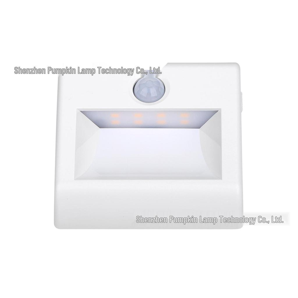 LED Motion Sensor Night Light - Energy-Saving, Eye-Friendly for Hallways, Staircases, and Kickboards