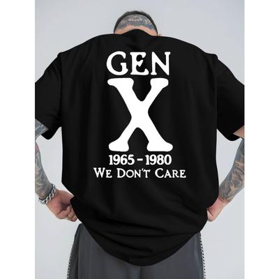 Europäische Größen Trendige Sommer Outdoor Sport T-Shirts für Generation X, Mit Lässigen Großen Größen, Stilvollen Prints für Herren