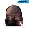 Cartoon Youthful Game Hitman School Bags Notebook Backpacks Boys/Girls 3D Print Oxford Waterproof Key Chain Small Travel Bags