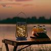 Outdoor Camping Lantern 1/2Pcs Solar Lantern, Waterproof Rechargeable Super Bright LED Glass Yard Lighting Lamp, Emergency Hiking Tent Hanging
