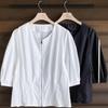 New Arrivals Open Run Women Nylon Puff Shoulder No Collar Short Sleeve Zip Blous