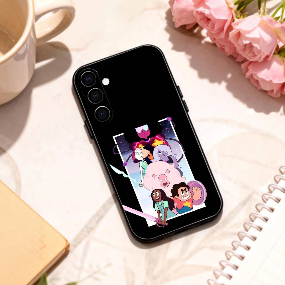 LGBTQ S-Steven U-Universe Phone Case For Samsung Galaxy A73,A72,A71,A70,A53,A52,A51,Others Soft Black Shell