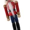 6pcs/set Figurines Soldier Puppet Pendant Painted Nutcracker Doll Nutcracker Puppet  Kids Gifts
