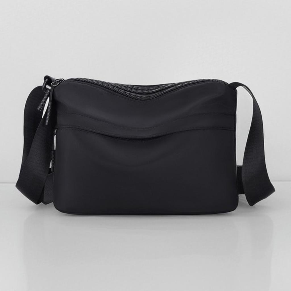Shoulder Bag Unisex Nylon Multi Compartment Daily Commute