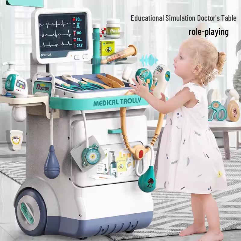 Kids' Educational Doctor Playset: Stethoscope & Clinic Simulation for Role-Playing